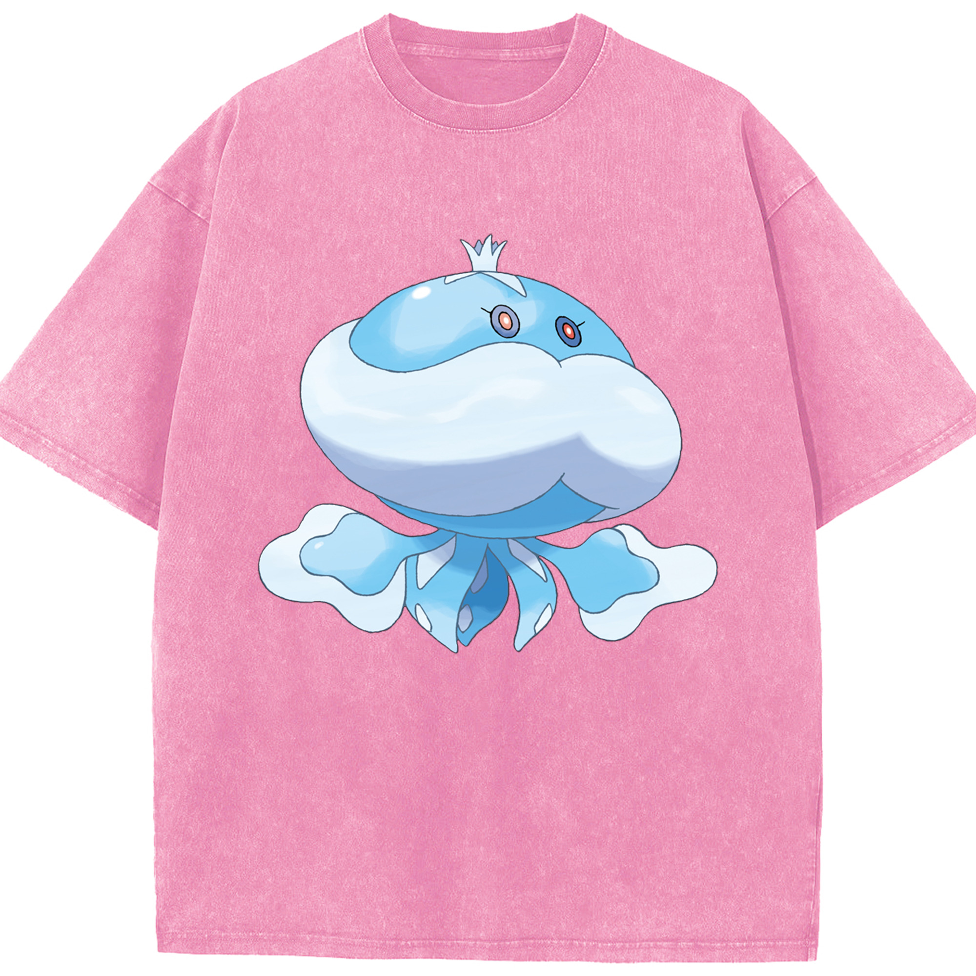 （画像用） ポケットモンスター Pokémon 綿100% ヴィンテージ風 半袖Tシャツ（フロントプリント）